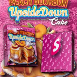 Peach Bourbon Upside Down Cake